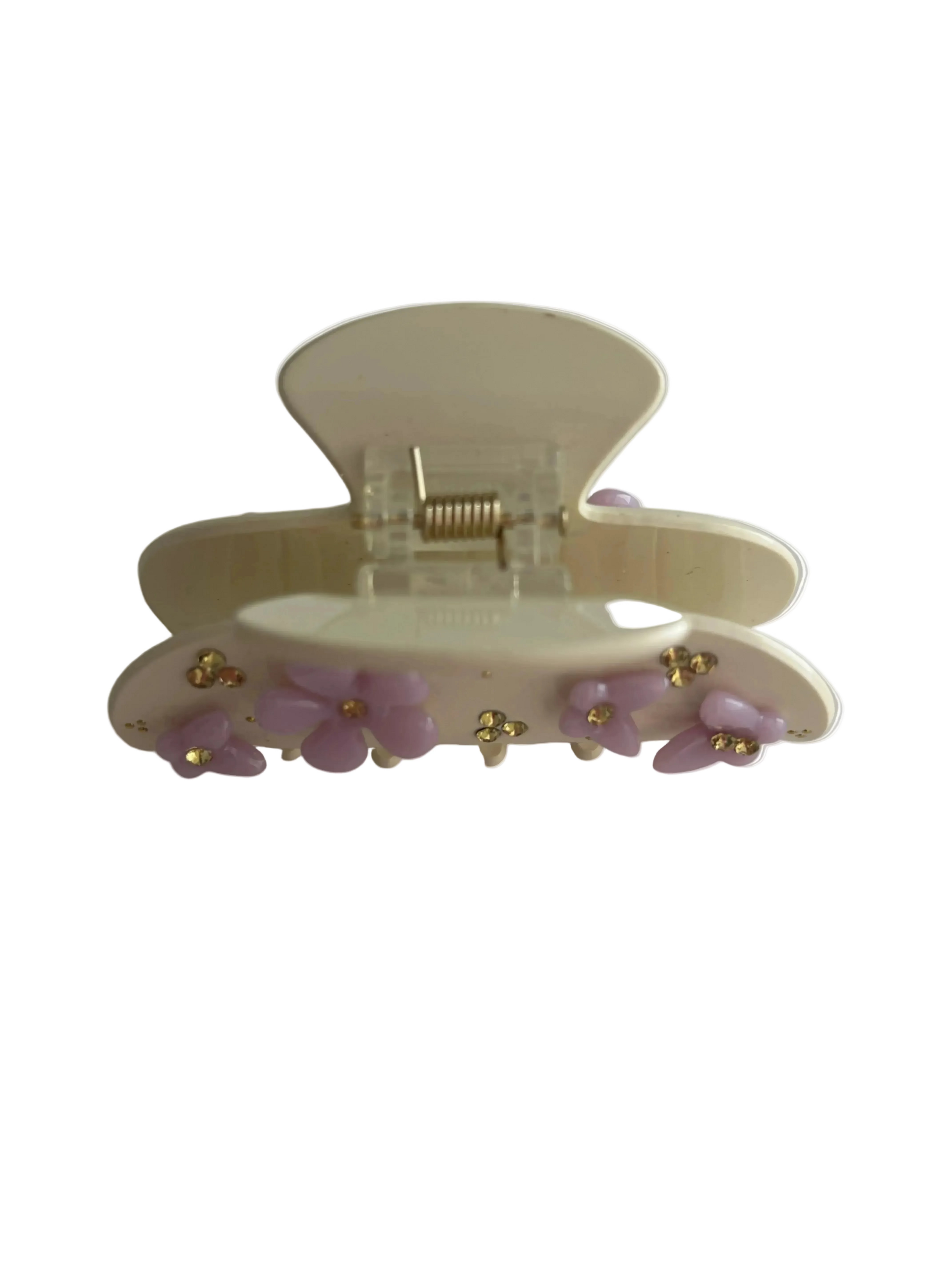 Lilac and Butterflies Sweetheart Clip